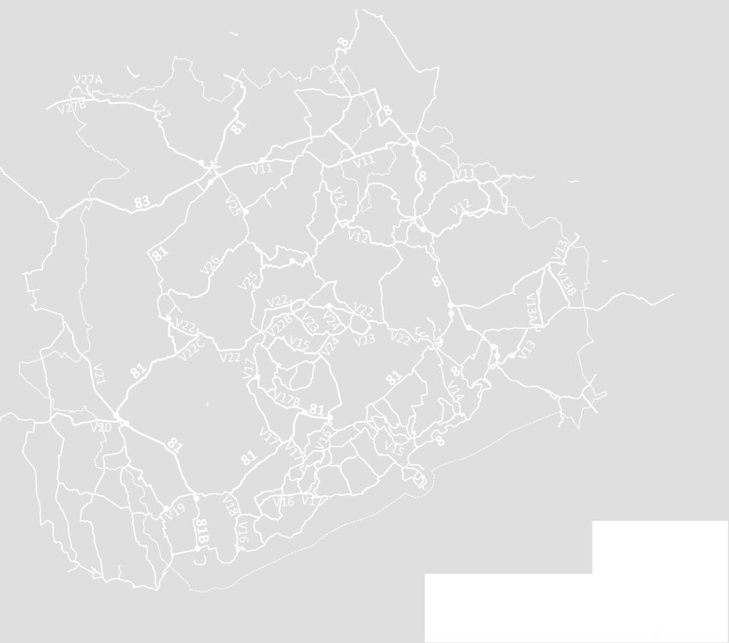 A fejlesztések az alábbi térképen is nyomon követhetők, a területrendezési tervek szerinti, a fenti táblázatban is megadott számozással. 21.