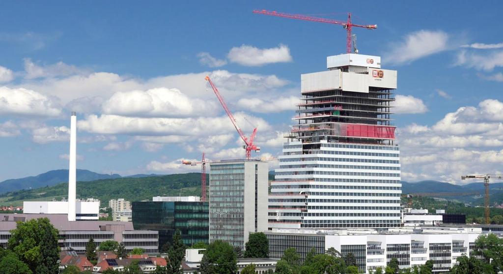 Toronyházak Roche Tower, Basel MEVA rendszerek: MAC,