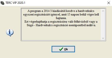 Ha egy hardverkulcs több számítógépen is használatban van, a regisztrációt ezek mindegyikén el kell végezni. A futtatási környezet változása, pl.