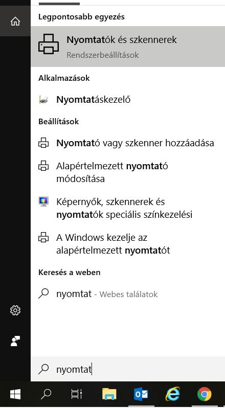 Az epostakönyv alkalmazás által generált PDF dokumentum kinyomtatásakor a nyomtató beállításait is érdemes előzetesen elvégezni, mivel a kísérőokiratok egyedi lapmérettel rendelkeznek.