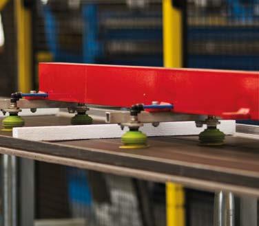 együttműködő robotegységgel van kiegészítve, amelyek lehetővé teszik a biztonságos innovatív gyártási