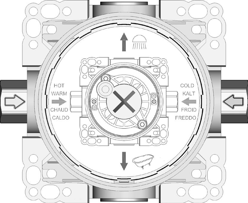 Einbau- und Befestigungsmasse Cotes d encastrement et de fixation Lato di incasso e di fissaggio Insetting and fixing dimensions Dimensiones de