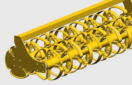 A gyűrűk átmérője 560 mm, a sávvastagság 8 mm. Kiválóan alkalmas vontatott gépekhez. n A két utánfutó révén a TANDEM CONOROLL meggyőzően jó teherbírású.