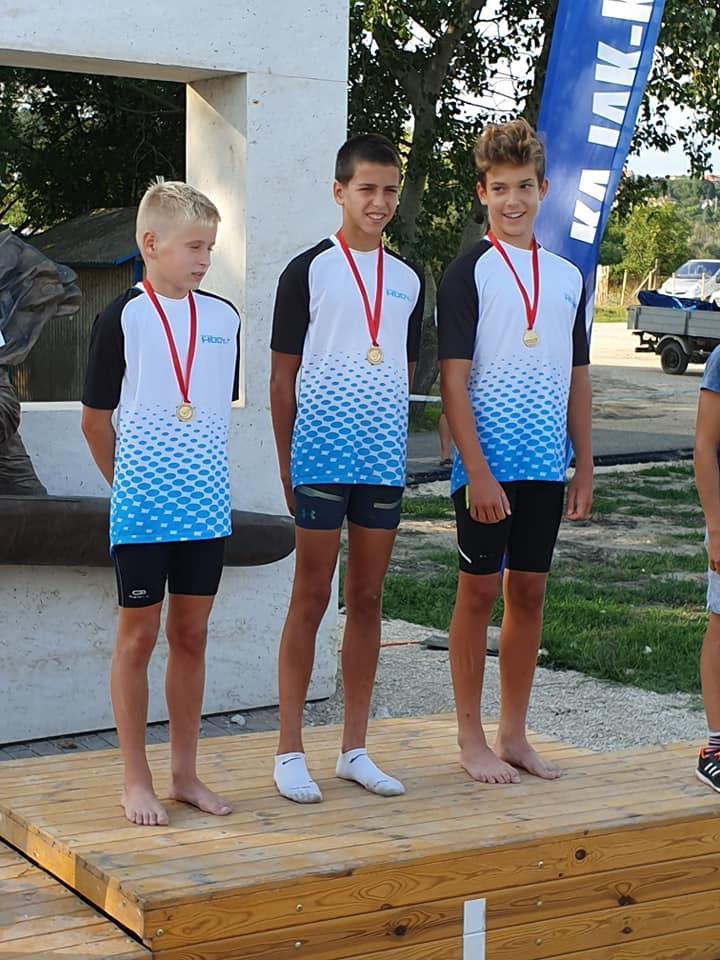 Magyar Bajnokság (Sukoró) 3x200m váltó 1.