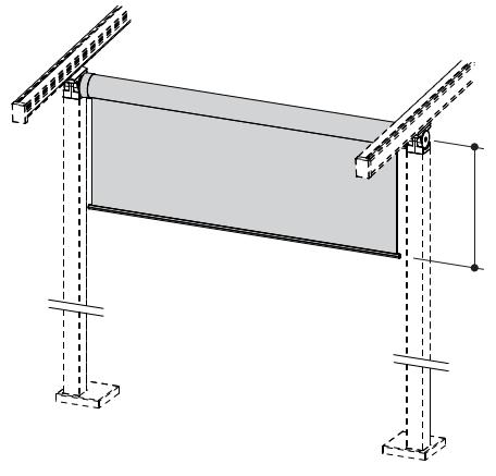 Magyarázat 2 - ELEGANZA / ELEGANZA protect pergola napellenző 2 Meghajtó és rádiós csomagok FX0 FX1 FX2 Motor + ONYX.CONNECTOR közbenső csatlakozó kézi rádiós távirányító nélkül Motor + ONYX.