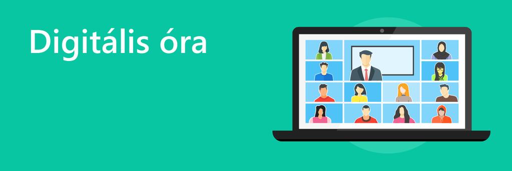 Digitális óra Mit jelent a digitális óra? A DKT Digitális óra funkciójával online tanórát tarthat az osztályainak, csoportjainak különféle platformokon, egységes felületen.