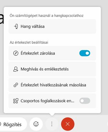 Ilyen esetben amennyiben megnyitja a fels menüsorból elérhet Résztvev