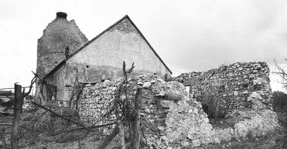 VESZPRÉMI SZEMLE 2021/1 Az ásatást egy évvel korábbra, 1963-ra tervezték, ekkor azonban a magas talajvíz miatt nem került rá sor. Fotódokumentálást követően (12 14.