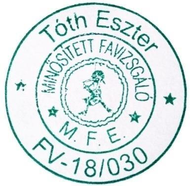 9. ÖSSZEFOGLALÁS A favizsgálatot 2022.01.06-án végeztük. A vizsgálat során a belső udvarban található 3 db Ailanthus altissima- mirigyes bálványfa egyedet vizsgáltuk, lombtalan állapotban.