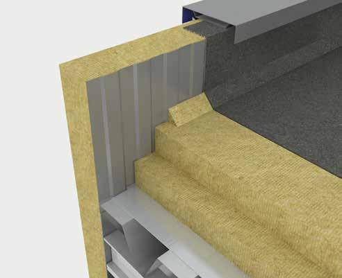 RAVATHERM SW Roof kiegészítő elemek Az egyenes rétegrendű lapostetők hőszigetelésénél egyes