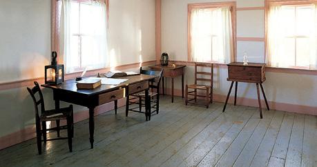 Tan és szövetségek 76 Joseph Smith egy ehhez hasonló szobában látta a látomást a dicsőség három fokozatáról.