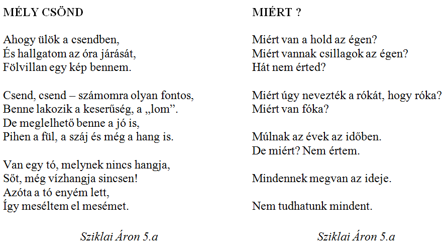 A KÖLTÉSZET NAPJÁN Mikor a vers fakad, egy pillanatra minden más megáll. Csak alig-alig dobban a szívünk, mint patak, akit a tél mederbe zár.