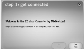 EZ Vinyl Converter Bevezetés Az EZ Vinyl Converter egyszerűbb program lemezek számítógépes digitalizálására. A program zökkenőmentesen együttműködik az itunes -zel.