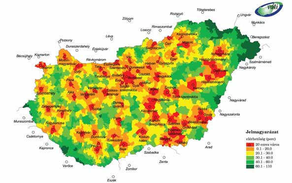 Településhálózat- fejlesztés (pl. demográfiai erózió) bennük.