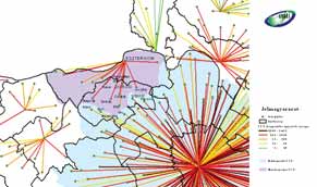 Településhálózat- fejlesztés Nagykanizsa, Zala megye másik megyei jogú városa pedig a Letenyei KSH-egység öt keleti településének foglalkoztató-központja.