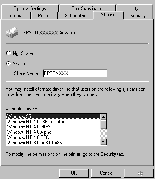 Windows NT.0 rendszerű nyomtatókiszolgálón Adja meg az ügyfelek által használt Windows rendszert.
