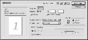 Ha a Basic Settings (Alapbeállítások) párbeszédpanelen az Automatic (Automatikus) választókapcsoló van bejelölve, a nyomtatóillesztő a színbeállítások alapján állapítja meg az összes többi beállítást.