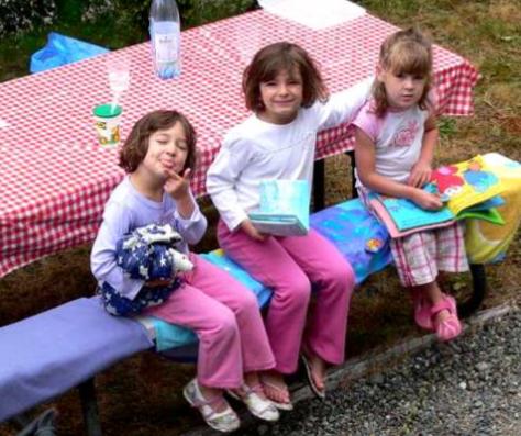 2008. SZEPTEMBER 5 SEPTEMBER 2008 Camping at the Fairytale Lake Sofi (8 months): Our parents call it Lake Tanwax but we, the kids, call it the fairytale lake.