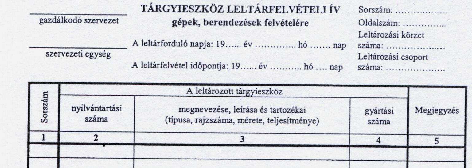 5. A leltárral szemben támasztott tartalmi követelmények: - Világosság: a leltárnak az eszközöket fajta, típus, méret és minıség szerinti részletezettséggel kell tartalmaznia (nem elég tehát, hogy