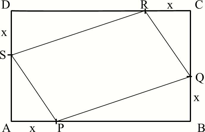 4 pont x y 4; y x egyenletrendszer megoldásai a P és Q pontok koordinátái. c) 4 4 P ;, Q ; 5 5 5 5 d) A legkisebb távolság PT 4 5, a legnagyobb távolság PQ 4 5. 16.