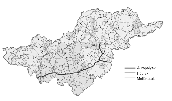 Az elérhetőség szerepe a területi egyenlőtlenségek 19 Gazdasági, társadalmi szempontból meghatározó volt, hogy a középkorban fontos kereskedelmi útvonalakkal rendelkező régió északi, északkeleti,