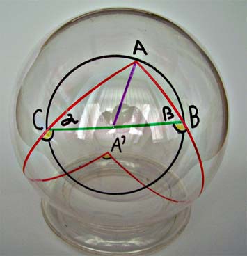 46 MATEMATIKA A 10. ÉVFOLYAM TANÁRI ÚTMUTATÓ Feladatok 49. Mi történik, ha a háromszöget másféleképpen vesszük fel a körben?