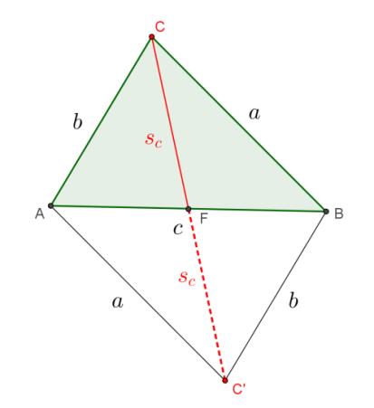 Az ajánlott feladatok megoldása 1. Bizonyítsa be, hogy egy háromszög súlyvonalainak összege kisebb a háromszög kerületénél, de nagyobb a kerület háromnegyedénél!