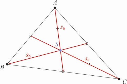 A bizonyításhoz a háromszög középvonalát, és a hasonlóságot hívjuk segítségül. Módszertani megjegyzés: Megvizsgálható, hogy igaz-e mindez a gömbön?
