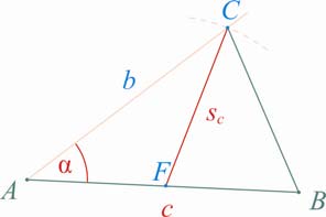 7. modul: HÁROMSZÖGEK 59 46. Szerkessz derékszögű háromszöget, ha az átfogóhoz tartozó magasság hossza 4 cm, és az átfogóhoz tartozó súlyvonal hossza 5, cm.