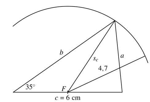 28 MATEMATIKA A 9. SZAKISKOLAI ÉVFOLYAM TANÁRI KÉZIKÖNYV 24. Egy súlyvonal a háromszöget két részre osztja. Mit mondhatunk, ha ezek területeit összehasonlítjuk?