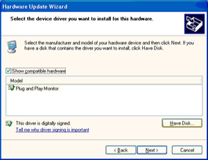 - Ha megjelenik a 'Nem ment át a Windows Logo teszten a Windows XP rendszerrel való kompatibilitás ellenőrzéséhez' üzenet, kattintson a 'Tovább'