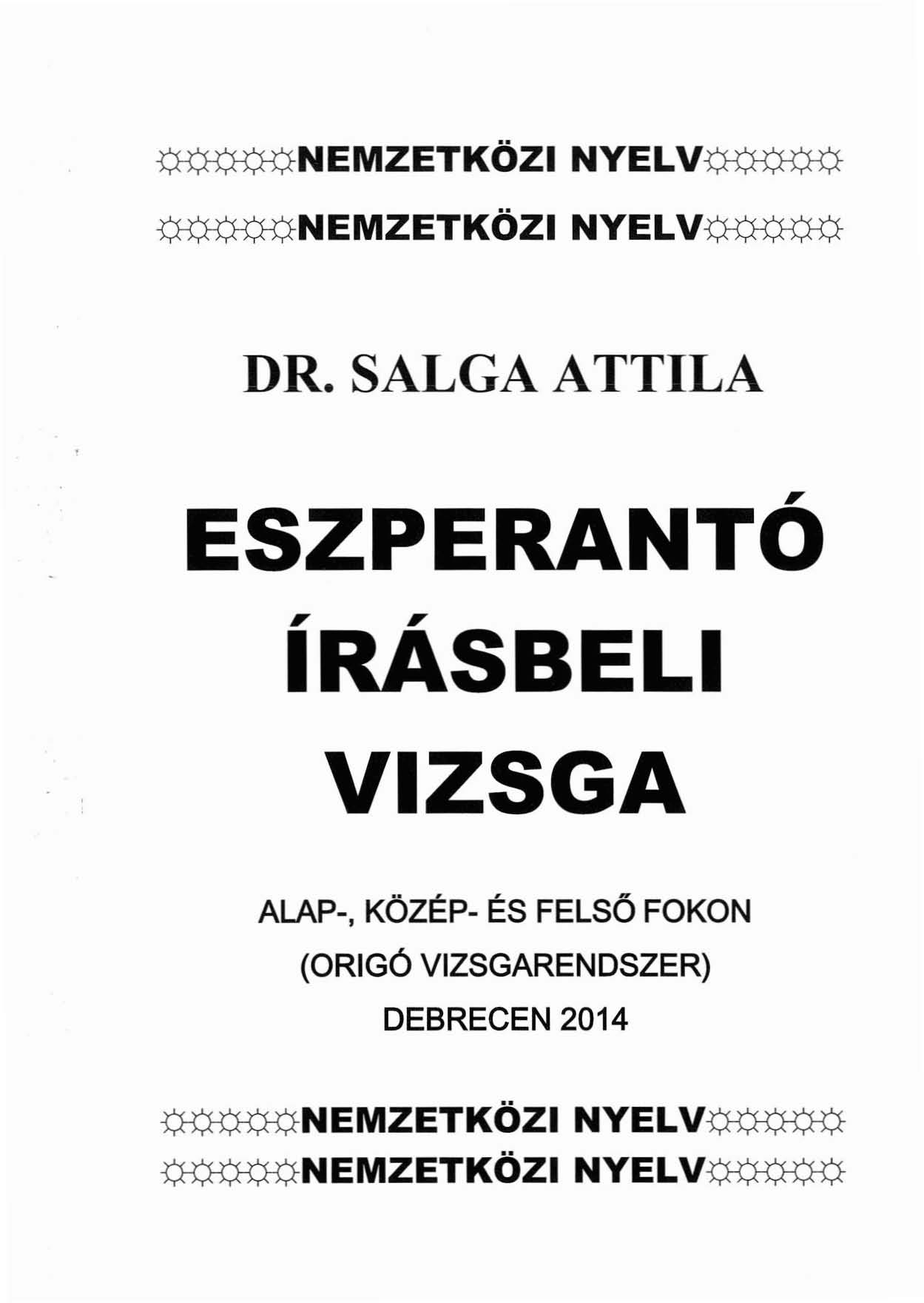 ~NEMZETKÖZINYELV~ ~NEMZETKÖZINYELV~ DR.