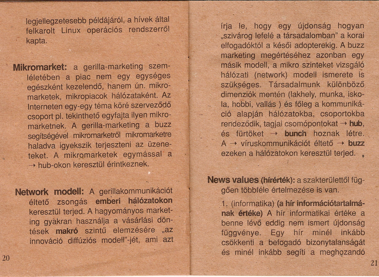 ~ 20,~ regjellegzet~sebbpéldáj{jrólr híve~ áttl fel krolt linux operációs rendszerrel k,pt Mikro~r~et: Qerill-mrketing szemléletében llpic nem egy egységes egészkéntkezelende hne~ un mikro~ mrketek,