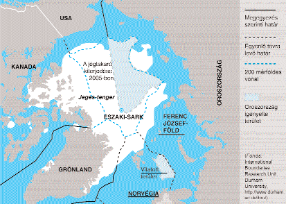 52 1. ábra az sem, amikor 1977-ben az Arktyika orosz jégtörõ egészen az Északi-sarkig hajózott.
