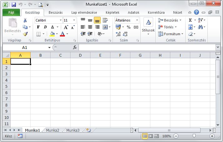 2 í r t a : V i d a A t t i l a - w w w. h a n s a g i i s k. h u Microsoft Excel A Microsoft Excel a Microsoft Corporation cég által fejlesztett táblázatkezelő program.