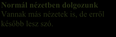 (Ez általában 100%) Alapműveletek a munkalapon Mozgások a lapon Aktív cella: Az aktív cellába írhatod az adataidat, képleteidet. Az aktív cella szegélyei ki vannak vastagítva.