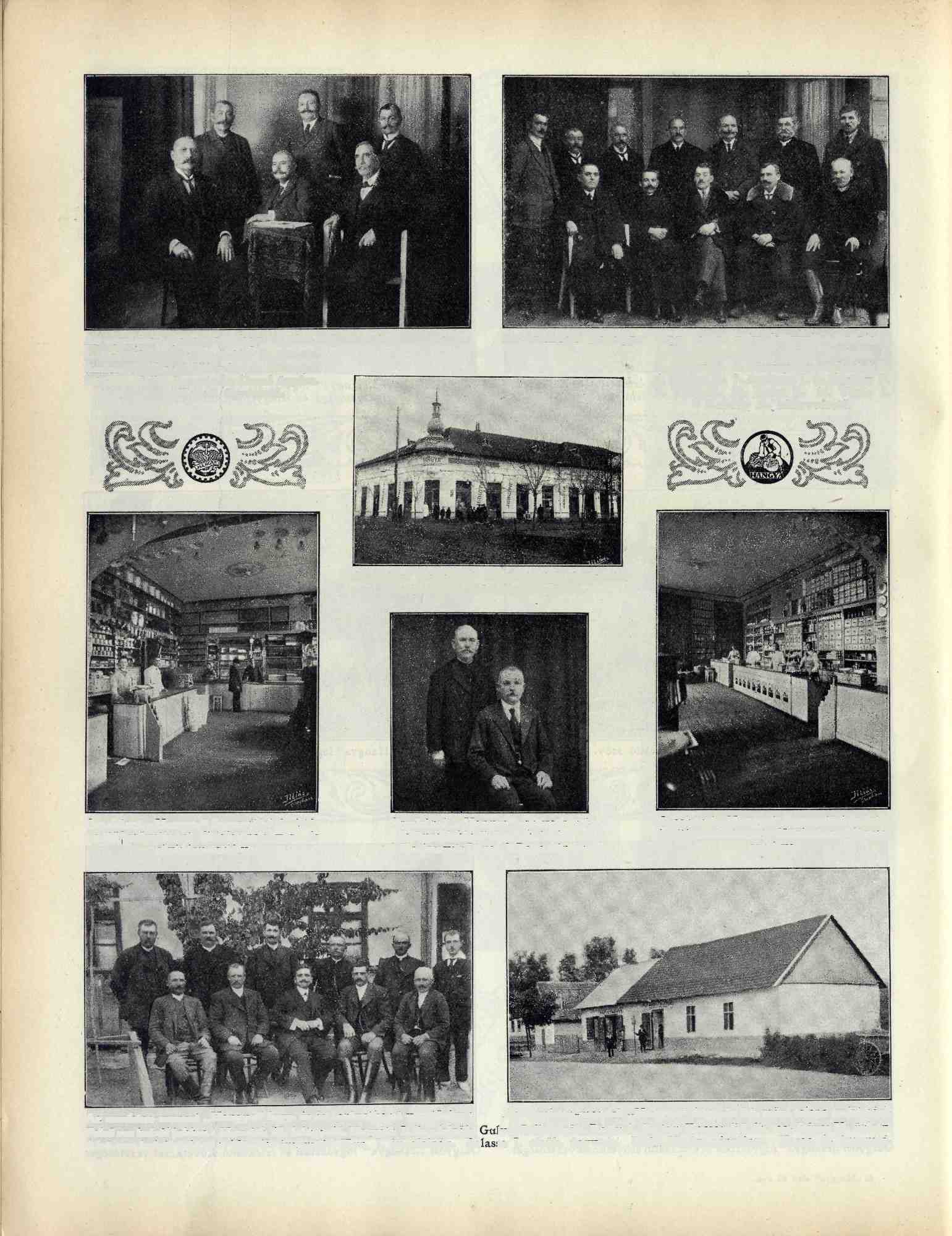 18 Az orosházai Hangya" fogy. és ért. szövetkezet igazgatósága: í. Dr. Bikády Antal elnök. 2. Kovács A.ndor. 3. Torkos Kálmán. 4. Baranyai Kálmán. 5. Dr. Bovcsiczky Dezső ügyész. 6.