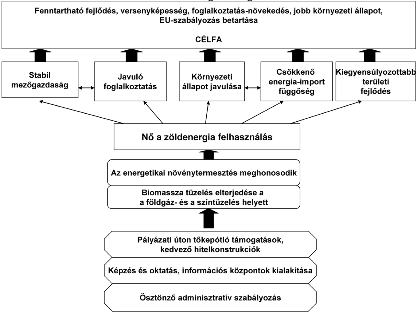 Gergely: Zöldenergia Program a szociális feszültségek enyhítéséért 265 A hátrányos helyzetű kistérségekben a mezőgazdasági termelési struktúra megváltoztatásának egyik lehetséges útja az energetikai