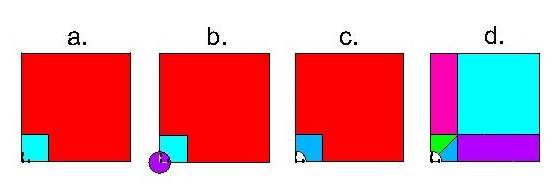 Alfejezetcím Fuat kivonása a kisebbik négyzetből PREPROCESSOR / MODELING / OPERATE / BOOLEANS / SUBTRACT / AREAS - a kisebbik négyzet kijelölése egéel / OK - a kö kijelölése egéel / OK A fuat