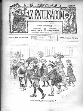 4. Hová mentek, jövő reménysége? Mühlbeck Károly rajza, Én Ujságom, 1924. szeptember 20.