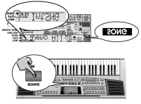 Standard MIDI fájlok lejátszása (EM-25) Az EM-25 lehetővé teszi kereskedelmi forgalomban elérhető zenei adat fájlok (Standard MIDI fájlok), vagy az Ön lemezre mentett saját dalainak lejátszását.