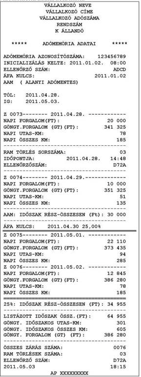 OptiJus Opten Kft. 61. 3/2013. (II. 15.) NGM rendelet 8.