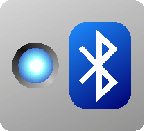 A Bluetooth ikon mutatja a készülék vezeték nélküli kapcsolatának állapotát. 8-1.