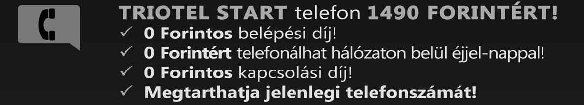 Vegyünk egy példát: 30 TV-csatornát, 10 MBit-es internetet és telefont kínálnak 8490 Forintért havonta, 2 éves hűségidő vállalása mellett.