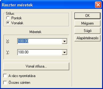 dialógusdoboz bezárása után a szöveg helyét kell meghatározni úgy, hogy az alaprajzon a szöveg magasságában egy vonalat húzunk két pont kijelölésével. Ide kerül a szöveg. 6-3.