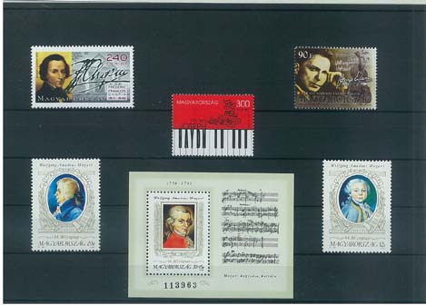 Liszt F. blokk 2011. Pécsi pannon filharmonikus zenekar 2 600 Ft 2012230120011 ZENE III.