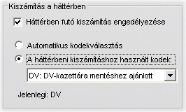 A Studio képes a számításokat a háttérben elvégezni, amíg Ön folytathatja a munkát.