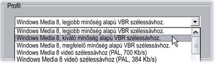 Jelzők a Media Player Ugrás sávjához: Lehetősége van Windows Media-alapú fájljelzőket hozzáadni a filmfájlokhoz.