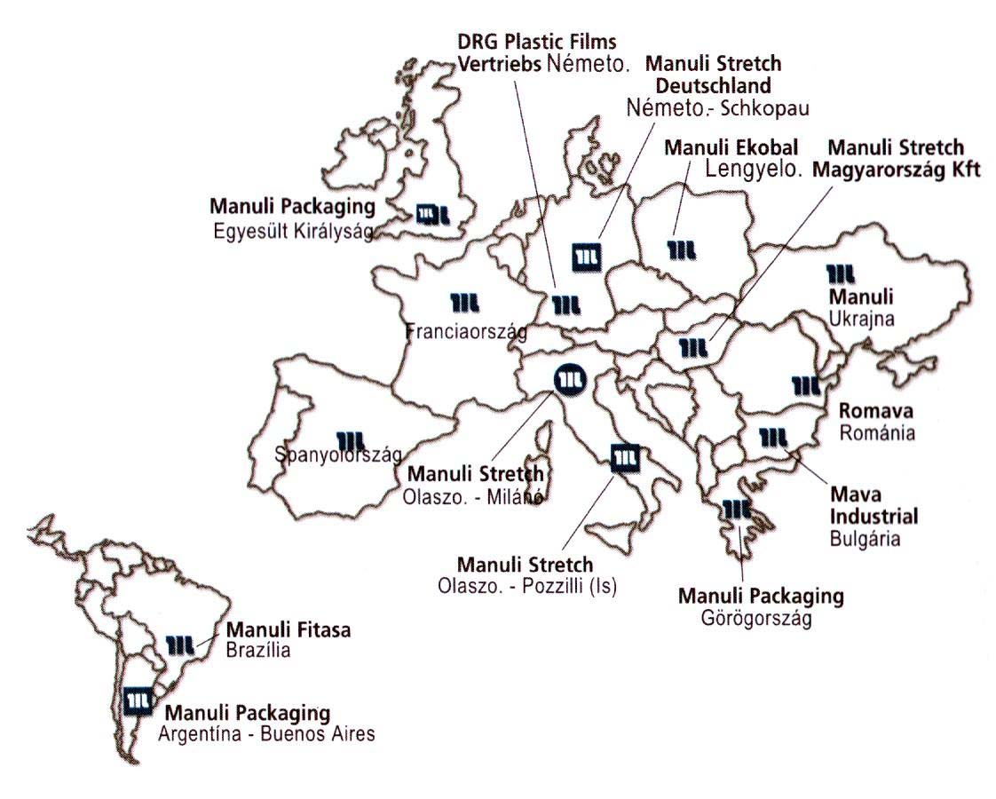A Manuli Stretch kereskedelmi csapata ma már behálózza Európát, a nyugati országoktól, Magyarországon át Ukrajnáig mindenhol találhatunk Manuli Stretch képviseletet. 5.