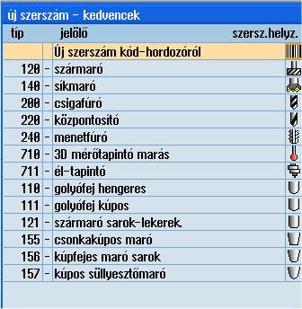 Szerszámokat kezelni 8.5 Szerszámlista Irodalom A konfigurációs lehetőségek leírása a következő helyen található Inbetriebnahmehandbuch SINUMERIK Operate / SINUMERIK 840D sl 8.5.8 Kód-hordozó csatolása (csak 840D sl) Lehetőség van egy MCIS TDI Ident Connection csatolás konfigurálása.